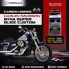 Carbon Brake Pads For Harley Davidson Dyna Super Glide Custom (2008-2014) - Front - CFB754 - 1 Set - CRANK1