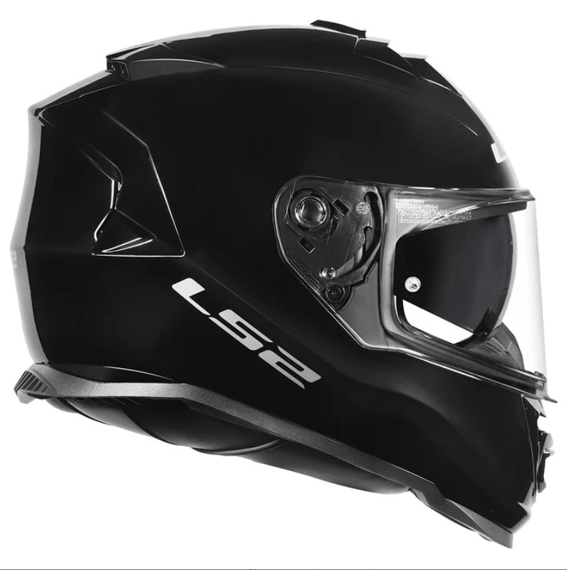 LS2 FF800 Storm II Solid Gloss Black – Bachoo Motor & Cycle Company