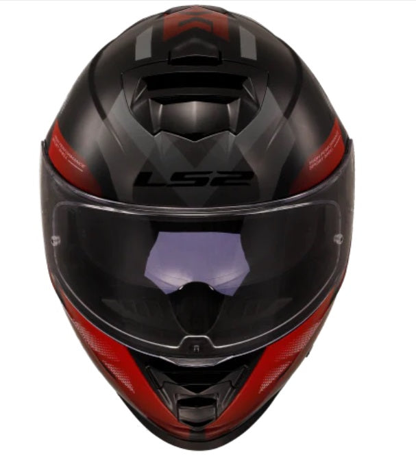 LS2 FF800 Storm II Kronos Red Grey