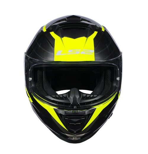 LS2 FF800 Storm II Nerve Gloss Black High Viz Yellow – Bachoo Motor & Cycle Company