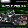 Fork Dust Seals Pair For BMW F 750 GS (2017-2024) - CPD57-115 - CRANK1