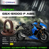 Fork Oil Seals Pair For Suzuki GSX-S1000F ABS (2015-2020) - CPF55-123 - CRANK1