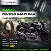 Fork Oil Seals Pair For Suzuki GW250 Inazuma (2014) - CPF55-148 - CRANK1