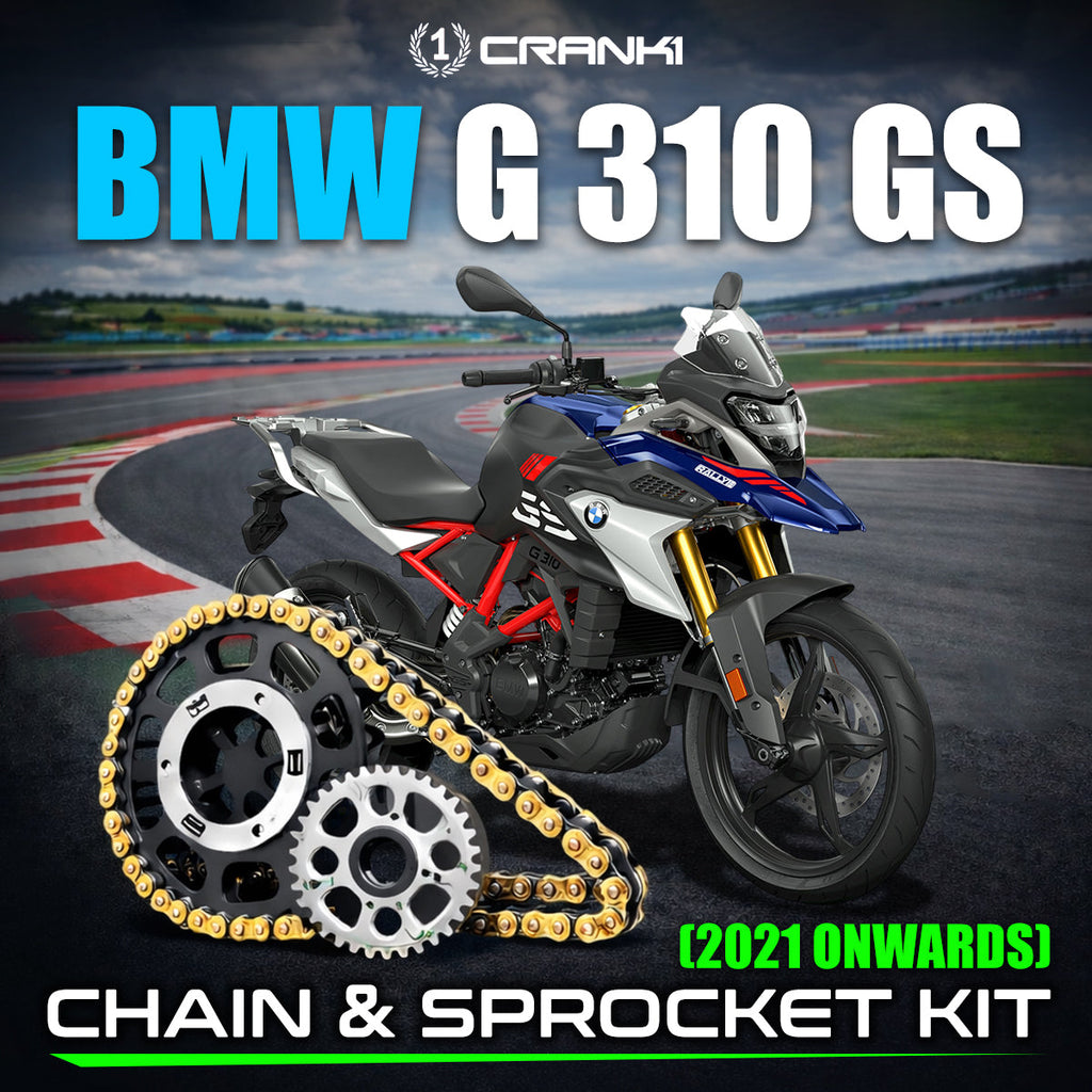 Chain And Sprocket Kit For BMW G 310 GS (2021 Onwards) - CRANK1