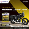 Ceramic Brake Pads For Honda CB350 RS - Front - CRM651/2 - 1 Set - CRANK1