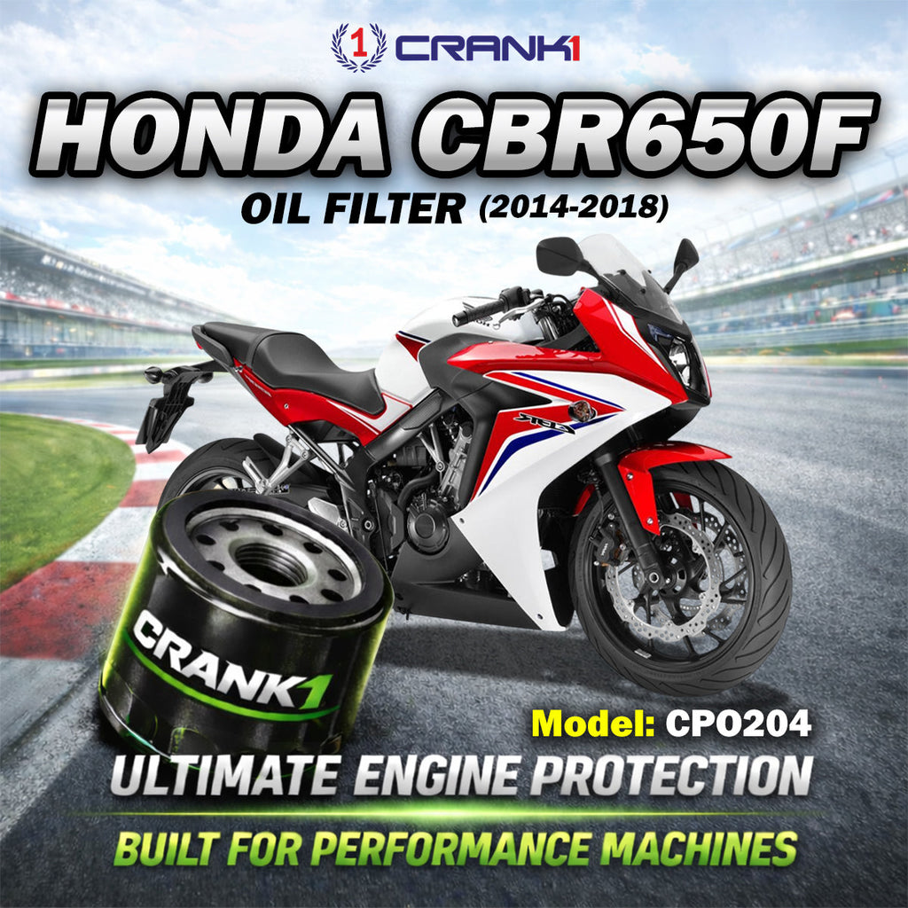 Oil Filter For Honda CBR650F (2014-2018) - CPO204 - CRANK1
