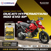 Ceramic Brake Pads For Ducati Hypermotard 1100 EVO SP - Front - CRM262 - 2 Sets - CRANK1