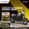 Ceramic Brake Pads For Harley Davidson Street Rod (2017 Onwards) - Front - CRM859 - 2 Sets - CRANK1