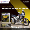 Ceramic Brake Pads For Honda Africa Twin (2016-2019) - Rear - CRM361 - 1 Set - CRANK1
