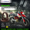 Fork Oil Seals Pair For Ducati Hypermotard 821 (2013-2015) - CPF55-123 - CRANK1