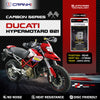 Carbon Brake Pads For Ducati Hypermotard 821 (2013-2015) - Rear - CFB662 - 1 Set - CRANK1