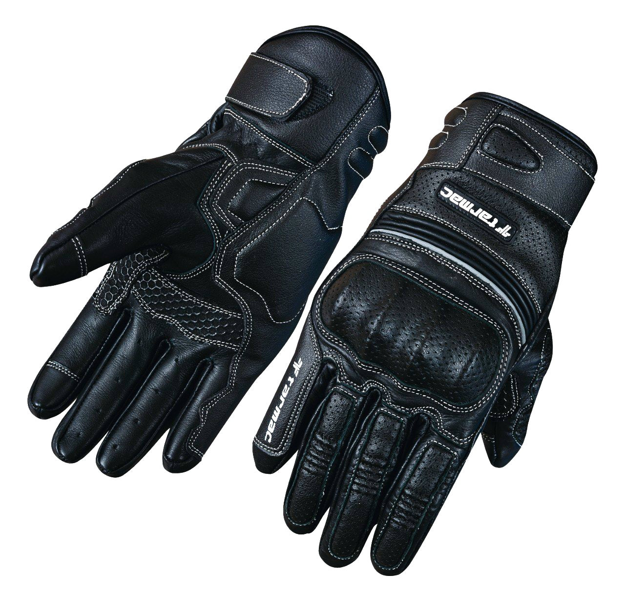 Tarmac Retro Black Gloves