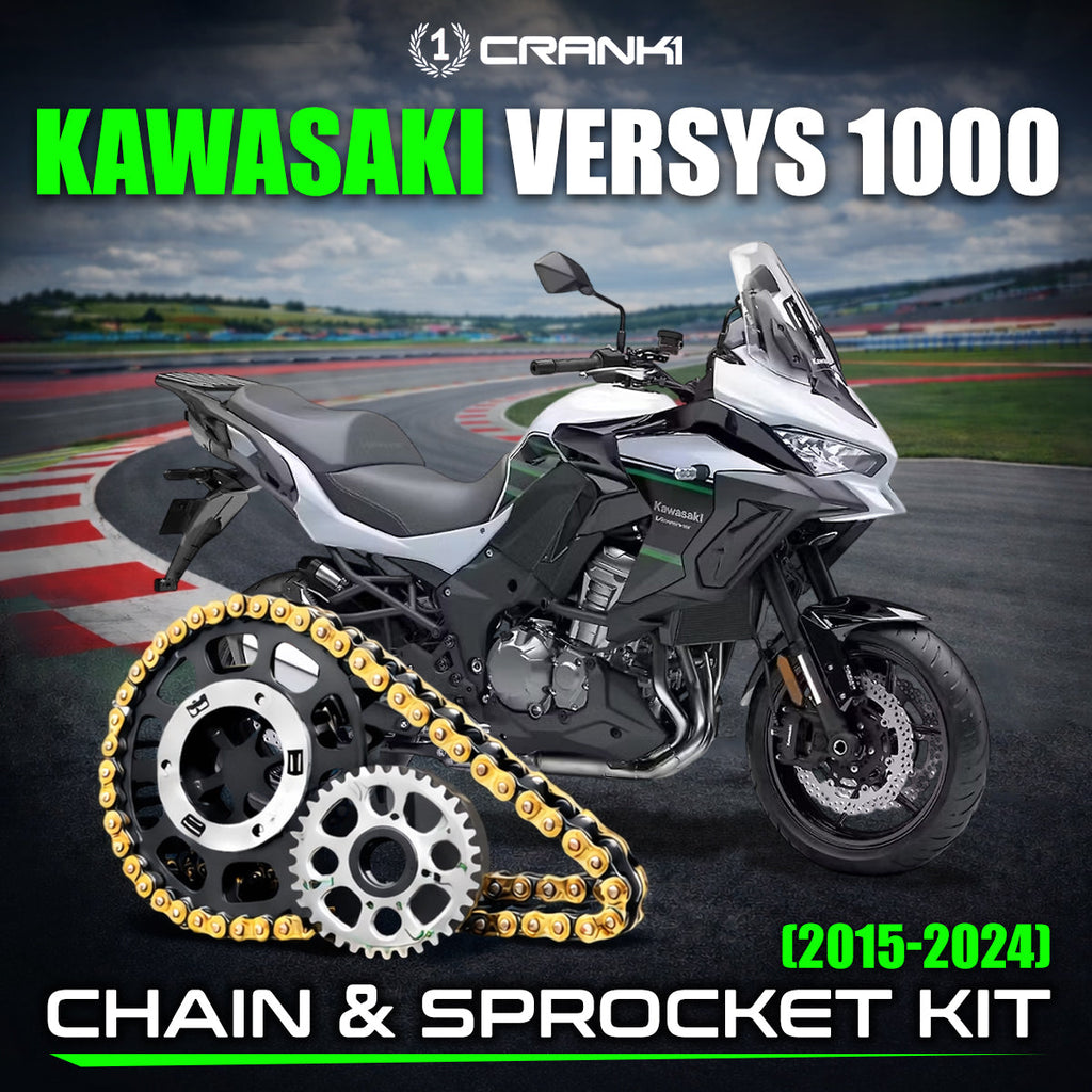 Chain And Sprocket Kit For Kawasaki Versys 1000 (2015-2024) - CRANK1
