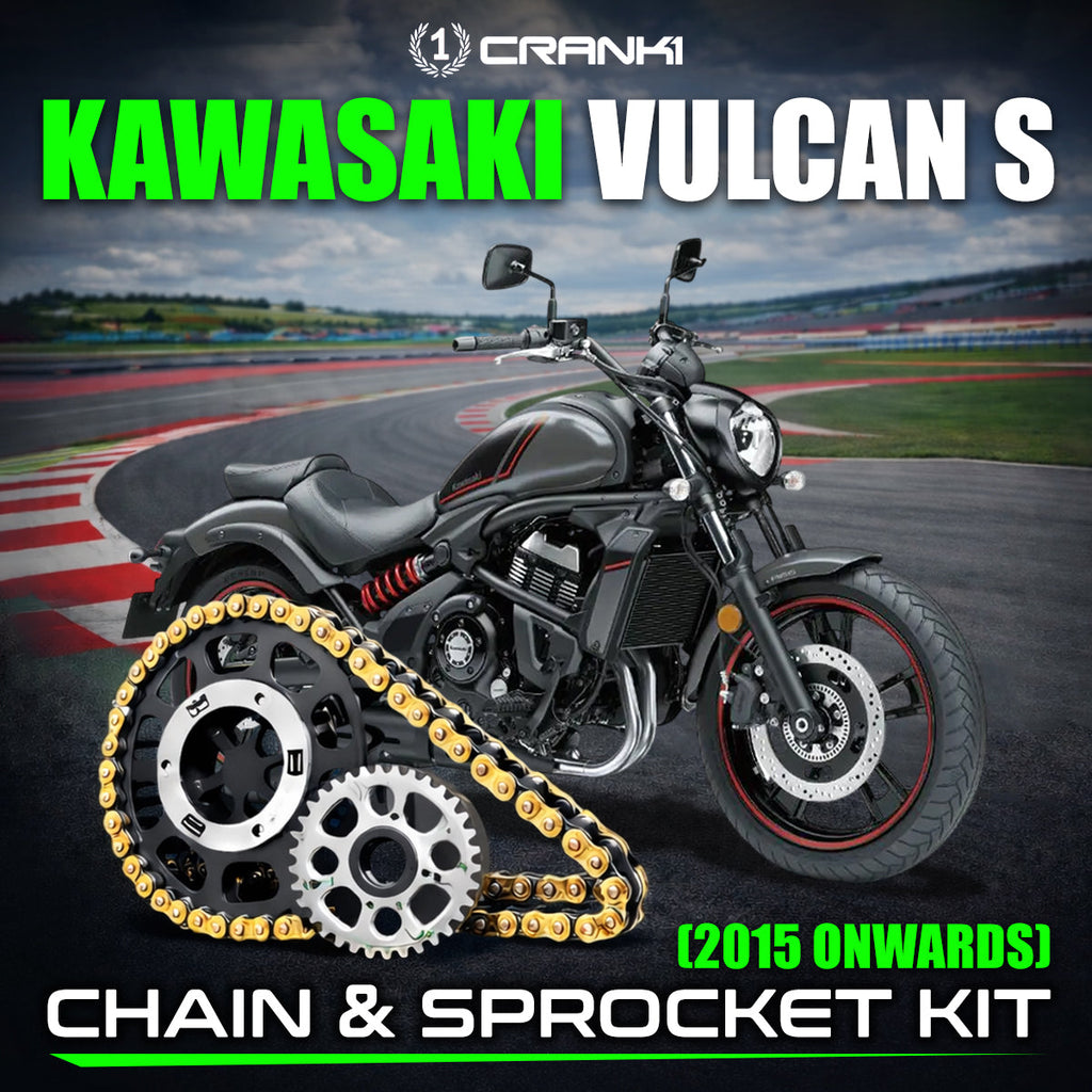 Chain And Sprocket Kit For Kawasaki Vulcan S (2015 Onwards) - CRANK1