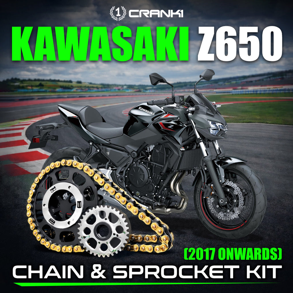 Chain And Sprocket Kit For Kawasaki Z650 (2017 Onwards) - CRANK1