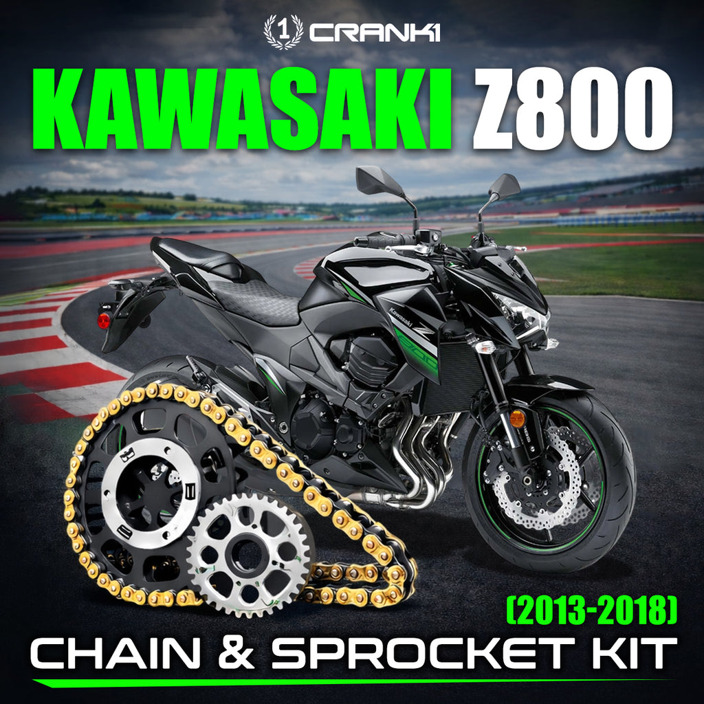 Chain And Sprocket Kit For Kawasaki Z800 (2013-2018) - CRANK1