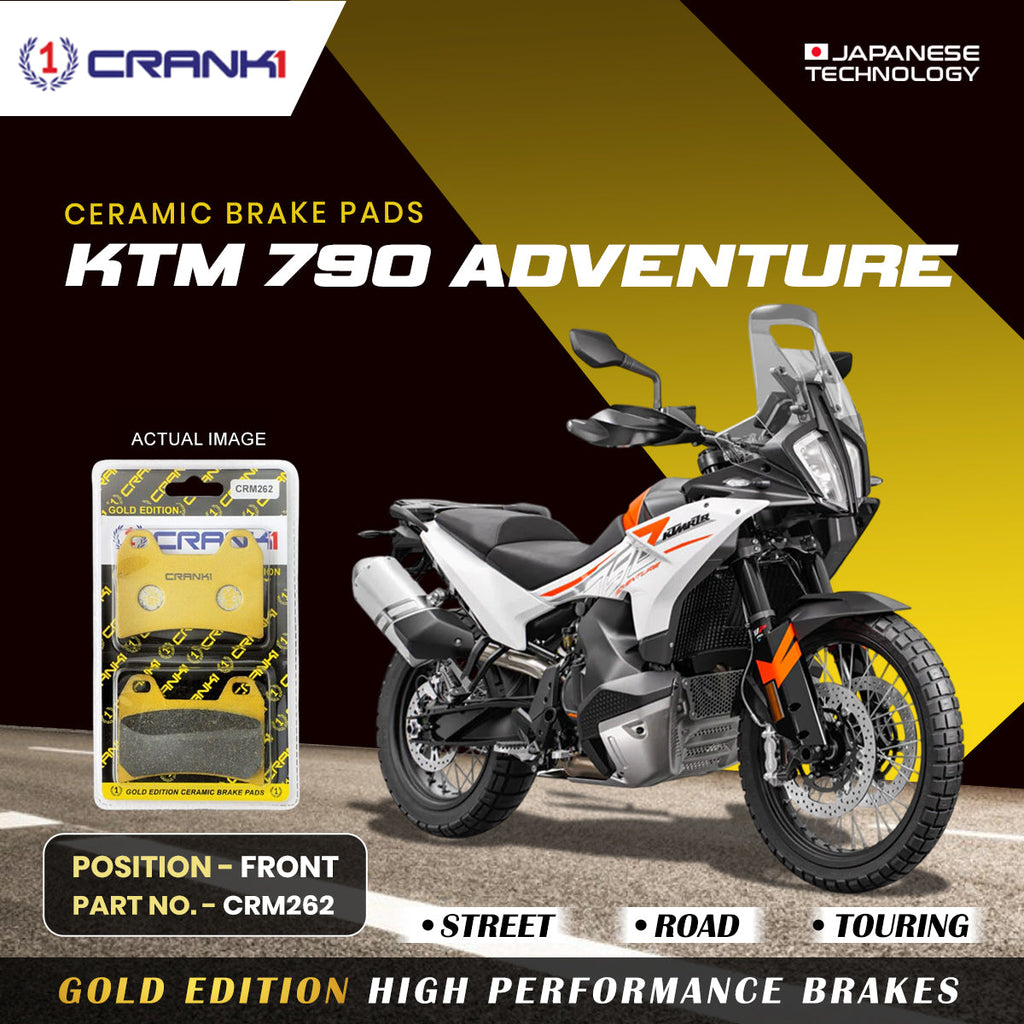 Ceramic Brake Pads For KTM 790 Adventure - Front - CRM262 - 2 Sets - CRANK1