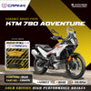 Ceramic Brake Pads For KTM 790 Adventure - Rear - CRM479 - 1 Set - CRANK1