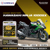 Ceramic Brake Pads For Kawasaki Ninja 1000SX (2020 Onwards) - Rear - CRM434 - 1 Set - CRANK1