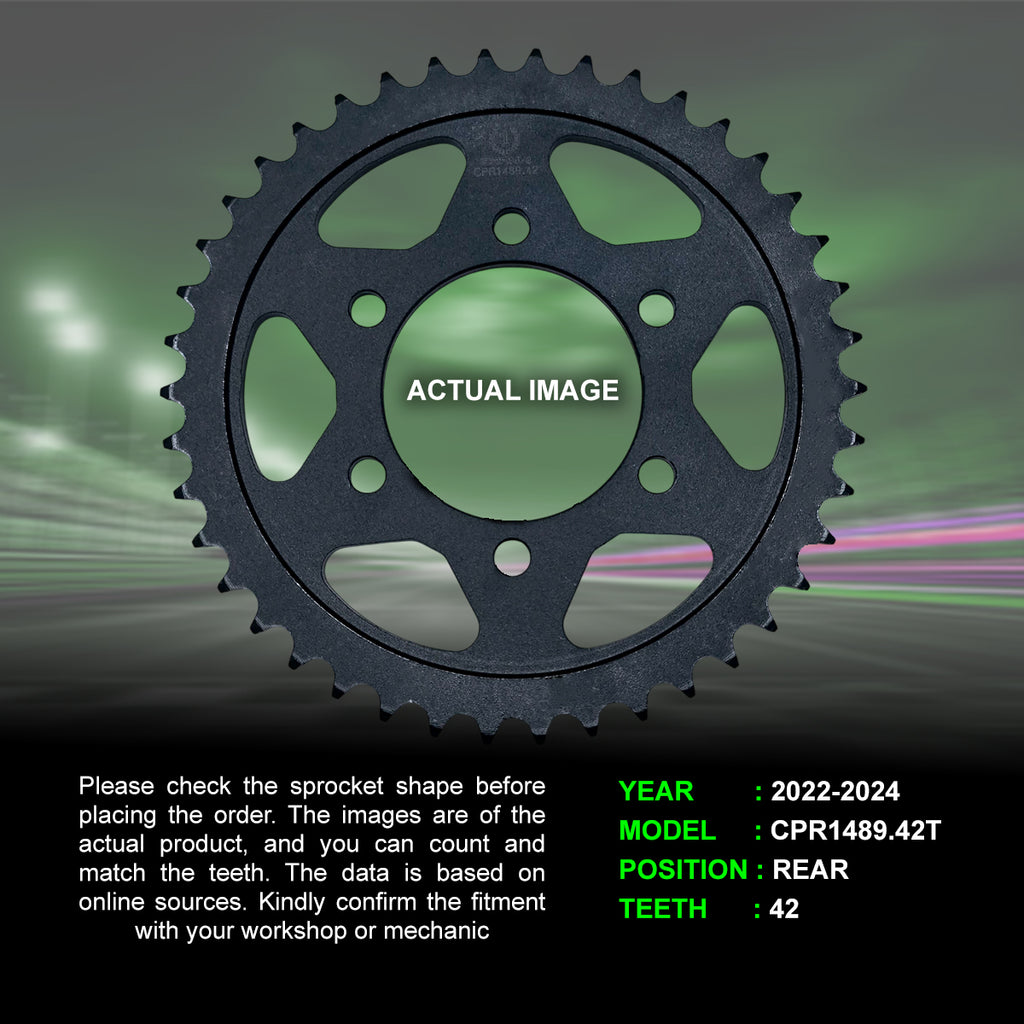 Chain And Sprocket Kit For Kawasaki Z900 (2022-2024) - CRANK1