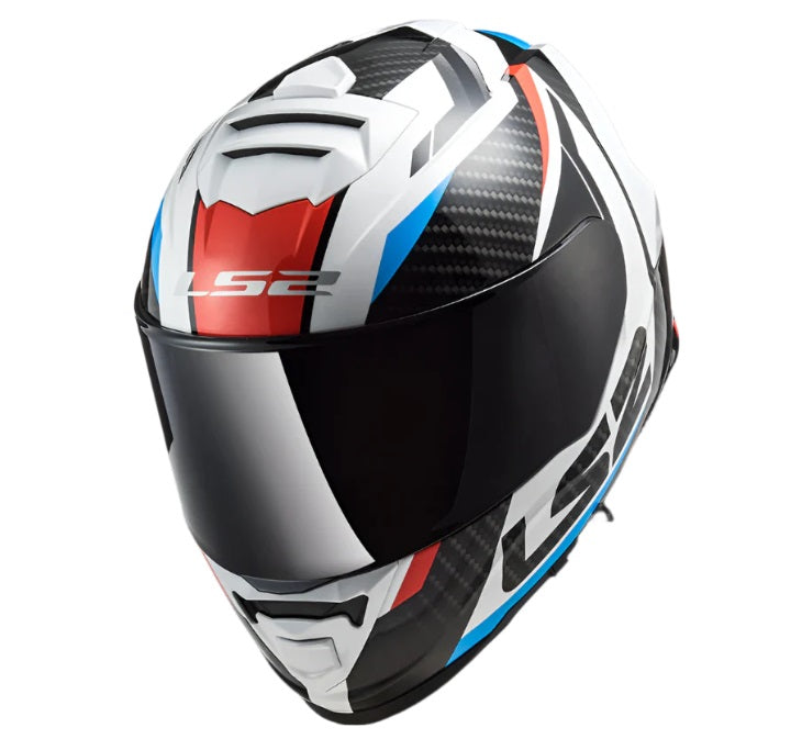 ls2 blue white red helmet 2019 LS2 FF800 Storm II Racer Red Blue – Bachoo Motor & Cycle Company