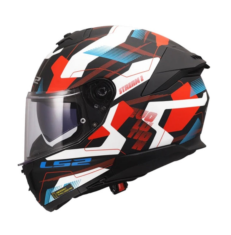 LS2 FF320 Stream II Mika White Red Blue