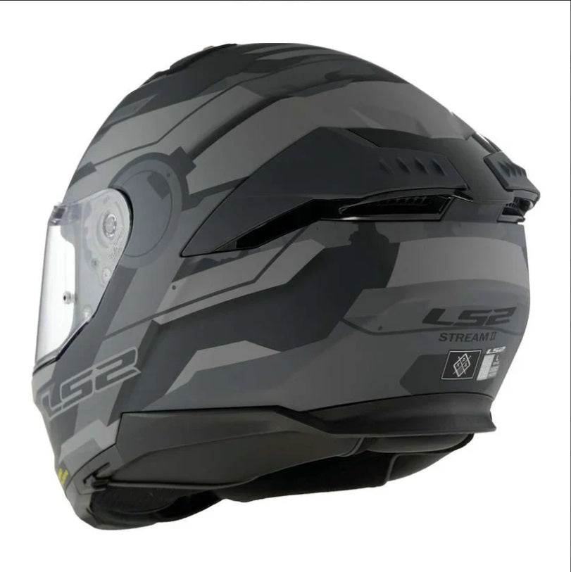 LS2 FF320 Stream II Shadow Matt Titanium Grey