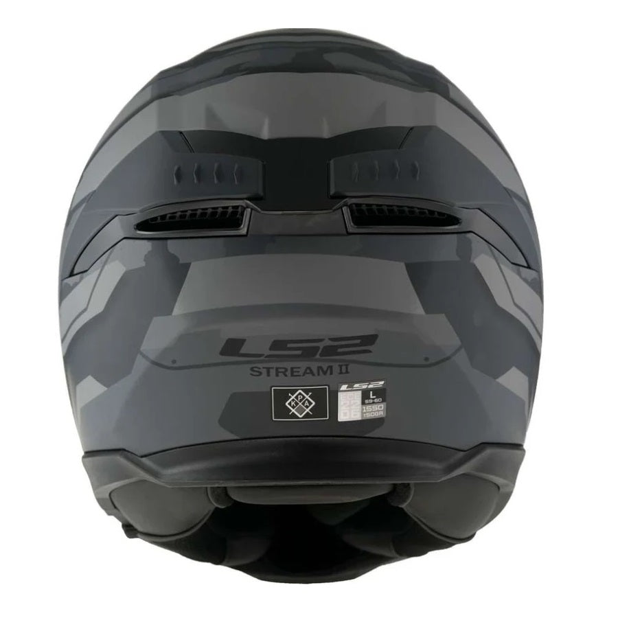 LS2 FF320 Stream II Shadow Matt Titanium Grey