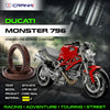 Fork Oil Seals Pair For Ducati Monster 796 (2010-2016) - CPF55-120 - CRANK1