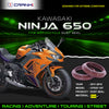 Fork Dust Seals Pair For Kawasaki Ninja 650 (2011-2016) - CPD57-107 - CRANK1