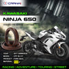 Fork Oil Seals Pair For Kawasaki Ninja 650 (2017 Onwards) - CPF55-117 - CRANK1