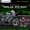 Fork Dust Seals Pair For Kawasaki Ninja ZX-10R (2021 Onwards) - CPD57-108-1 - CRANK1