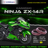 Fork Dust Seals Pair For Kawasaki Ninja ZX-14R (2011-2021) - CPD57-102 - CRANK1