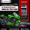Carbon Brake Pads For Kawasaki Ninja ZX-14R (2021) - Rear - CFB452 - 1 Set - CRANK1