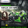Fork Oil Seals Pair For Kawasaki Ninja ZX-6R (2019 Onwards) - CPF55-119 - CRANK1