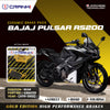 Ceramic Brake Pads For Bajaj Pulsar RS200 (2015-2023) - Rear - CRM359 - 1 Set - CRANK1