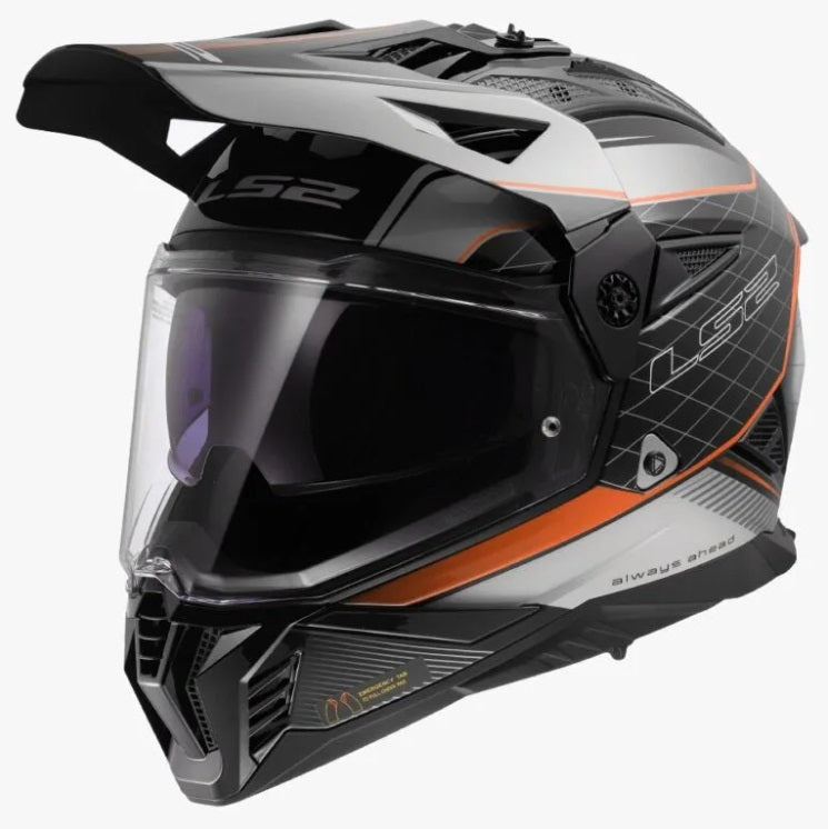 Pioneer II 100th Meridian Gloss Black Light Grey Orange