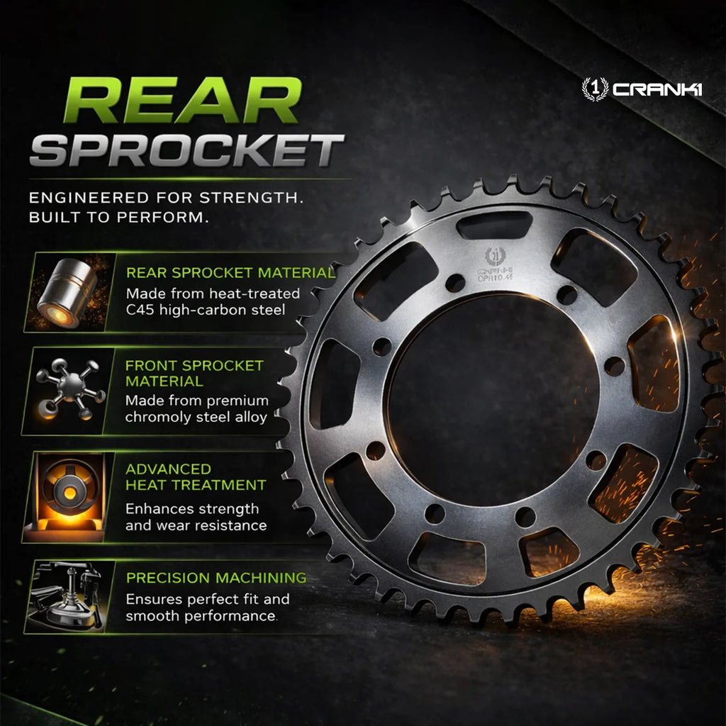 Sprocket For Triumph Street Triple 675 (2013-2016) - Rear - CPR2014.47T - CRANK1