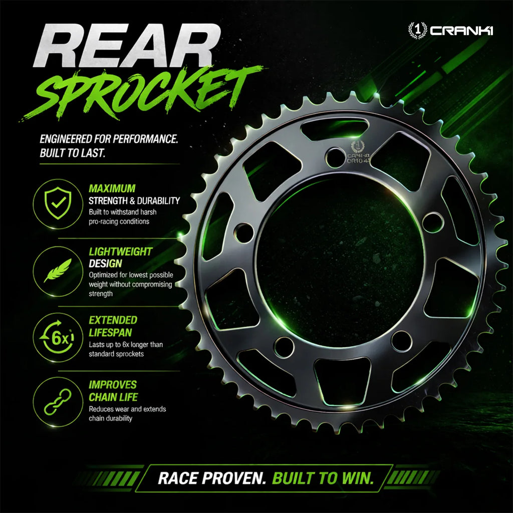 Sprocket For Triumph Street Triple 675 (2013-2016) - Rear - CPR2014.47T - CRANK1