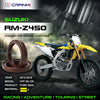 Fork Oil Seals Pair For Suzuki RM-Z450 (2012-2019) - CPF55-129 - CRANK1