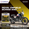 Ceramic Brake Pads For Royal Enfield Scram 440 - Rear - CRM359 - 1 Set - CRANK1