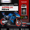 Carbon Brake Pads For Aprilia RSV4 (2015-2020) - Rear - CFB662 - 1 Set - CRANK1