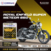 Ceramic Brake Pads For Royal Enfield Super Meteor 650 - Rear - CRM479 - 1 Set - CRANK1