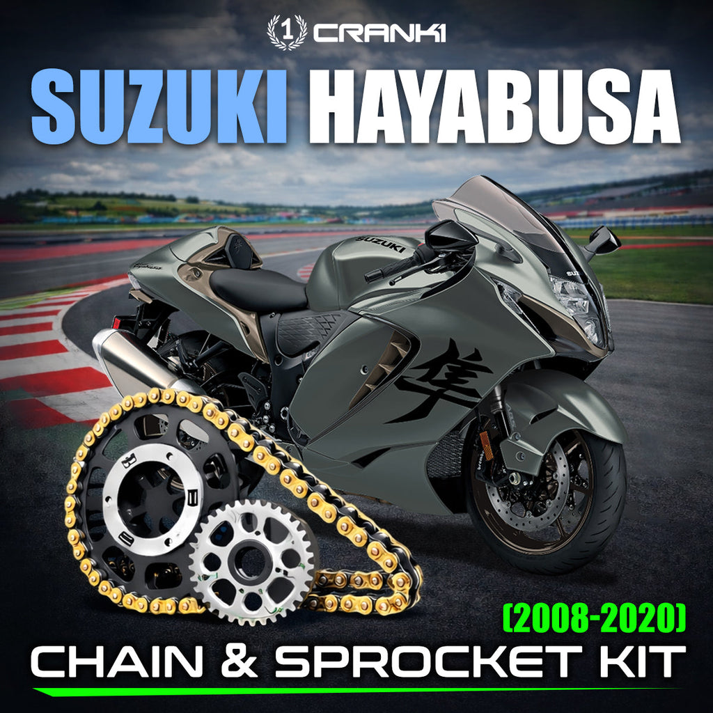 Chain And Sprocket Kit For Suzuki Hayabusa (2008-2020) - CRANK1