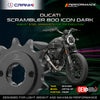Sprocket For Ducati Scrambler 800 Icon Dark (2019-2023) - Front - CPF736.15T - CRANK1