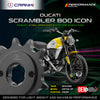 Sprocket For Ducati Scrambler 800 Icon (2019-2023) - Front - CPF736.15T - CRANK1