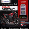 Carbon Brake Pads For Ducati Scrambler Full Throttle 800 (2023 Onwards) - Front - CFB036 - 2 Sets - CRANK1