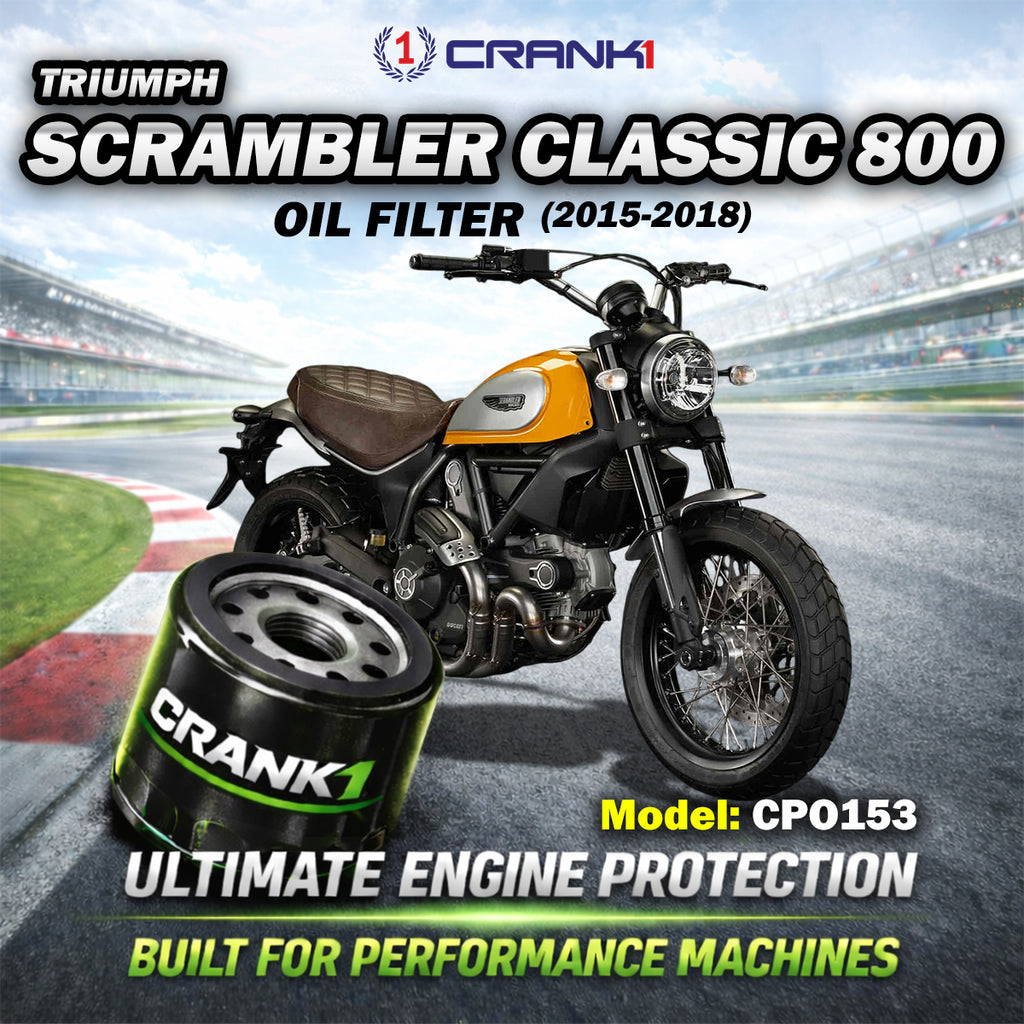 Oil Filter For Ducati Scrambler Classic 800 (2015-2018) - CPO153 - CRANK1