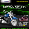 Fork Dust Seals Pair For Harley Davidson Softail Fat Boy (2018 Onwards) - CPD57-115 - CRANK1
