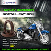 Fork Oil Seals Pair For Harley Davidson Softail Fat Boy (2018 Onwards) - CPF55-119 - CRANK1